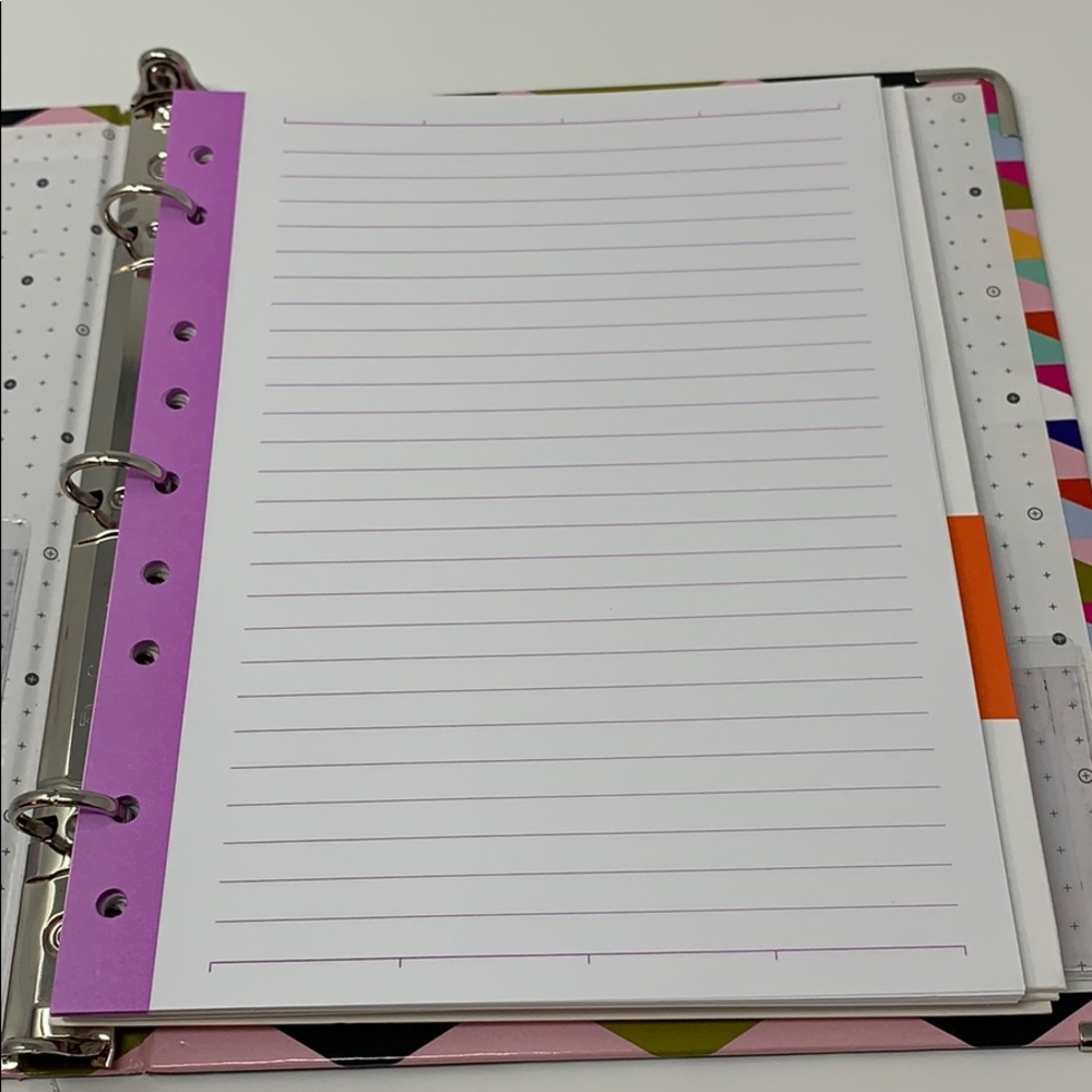 3-Ring binder / planner - Picture 3 of 6